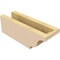 Ekena Millwork 4in. W x 4in. H x 12in. L Newport Woodgrain TimberThane Rafter Tail, Primed Tan RFTUR04X04X12NEWRCPR - alternate 2